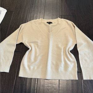 Sanctuary Cream V-Neck Sweater